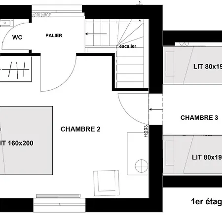 Le Petit Ermitage Holiday home Mere