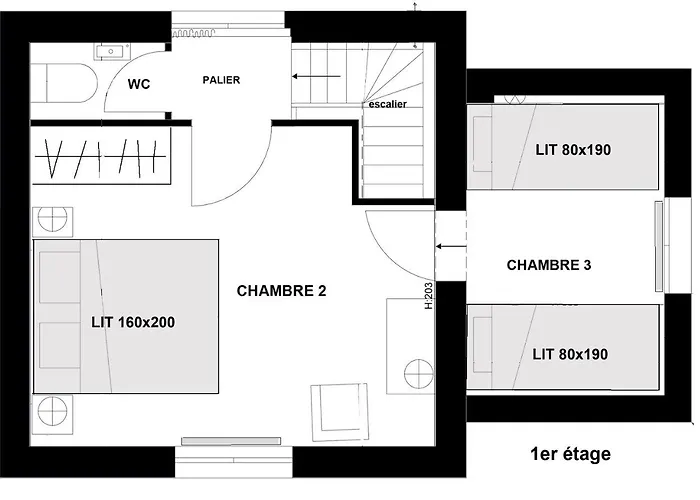 Le Petit Ermitage Σπίτι διακοπών Mere